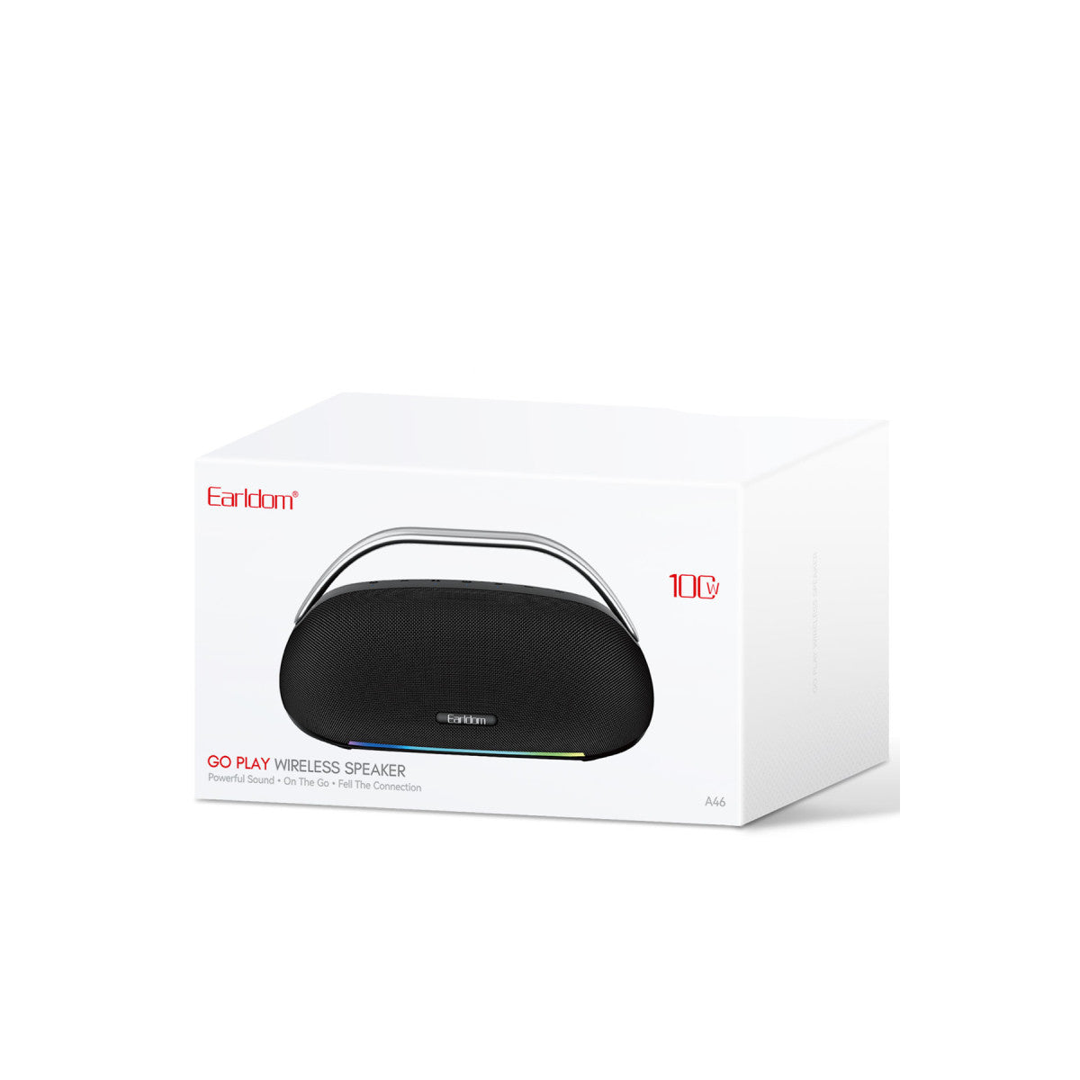 Earldom A46 100W 12000mAh Batarya Kapasiteli Suya ve Toza Dayanıklı BT 5.3 Kablosuz Hoparlör