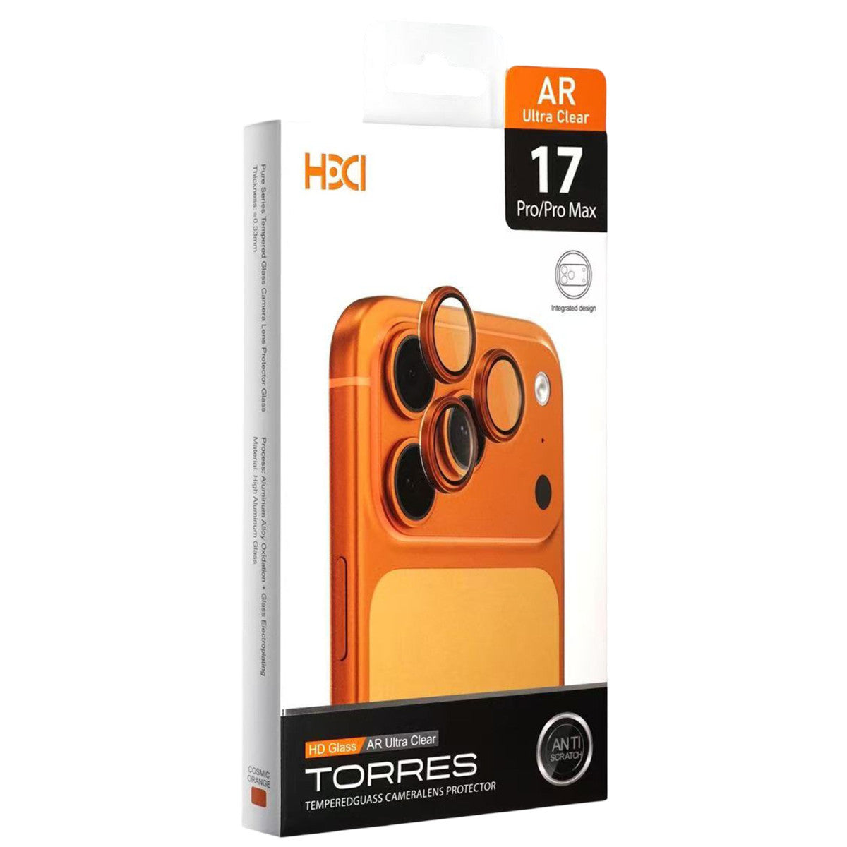 HDD Apple iPhone 17 Pro Max Torres Kamera Lens Koruyucu