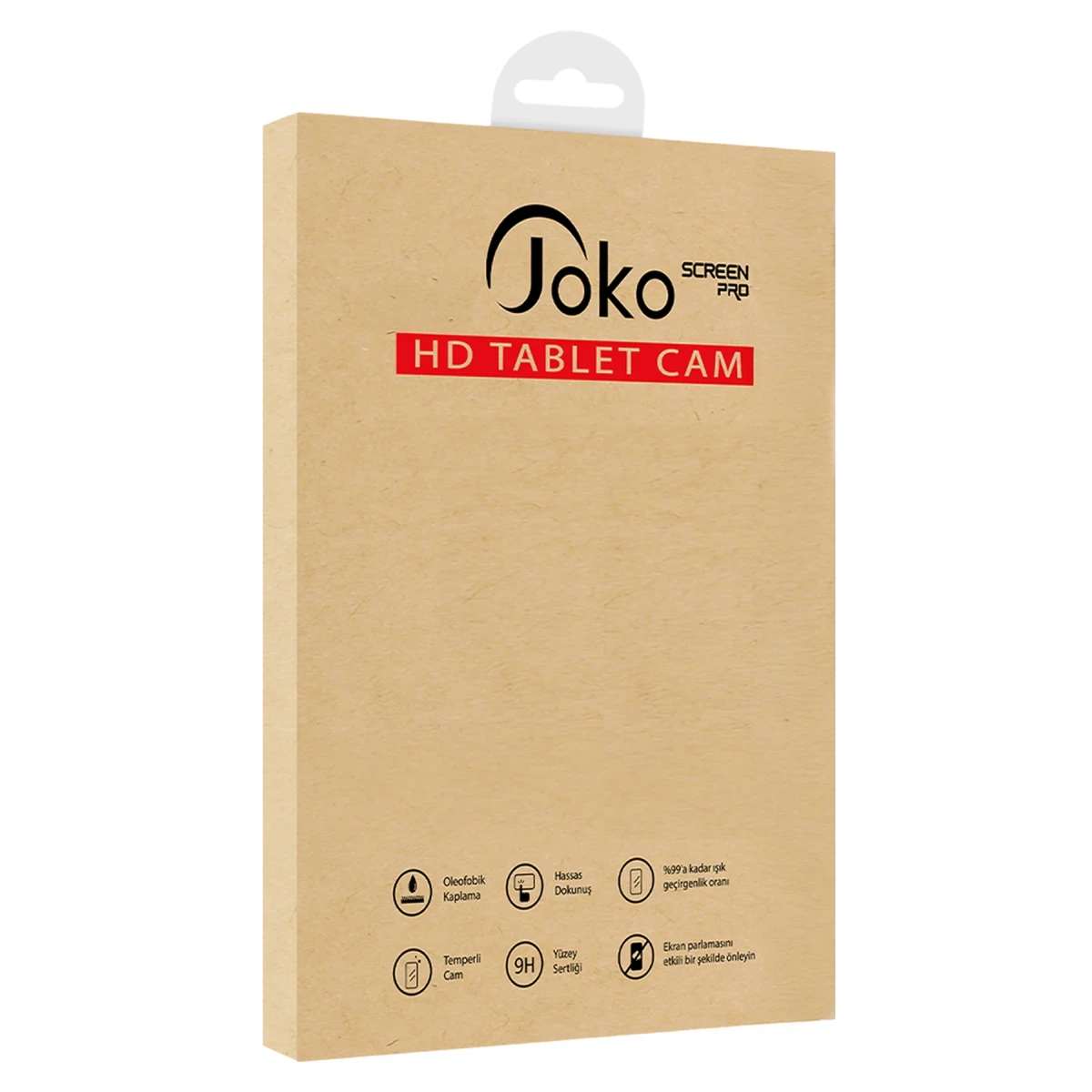 Joko Apple iPad Pro 12.9 (2022) HD Tablet Cam Ekran Koruyucu - Şeffaf