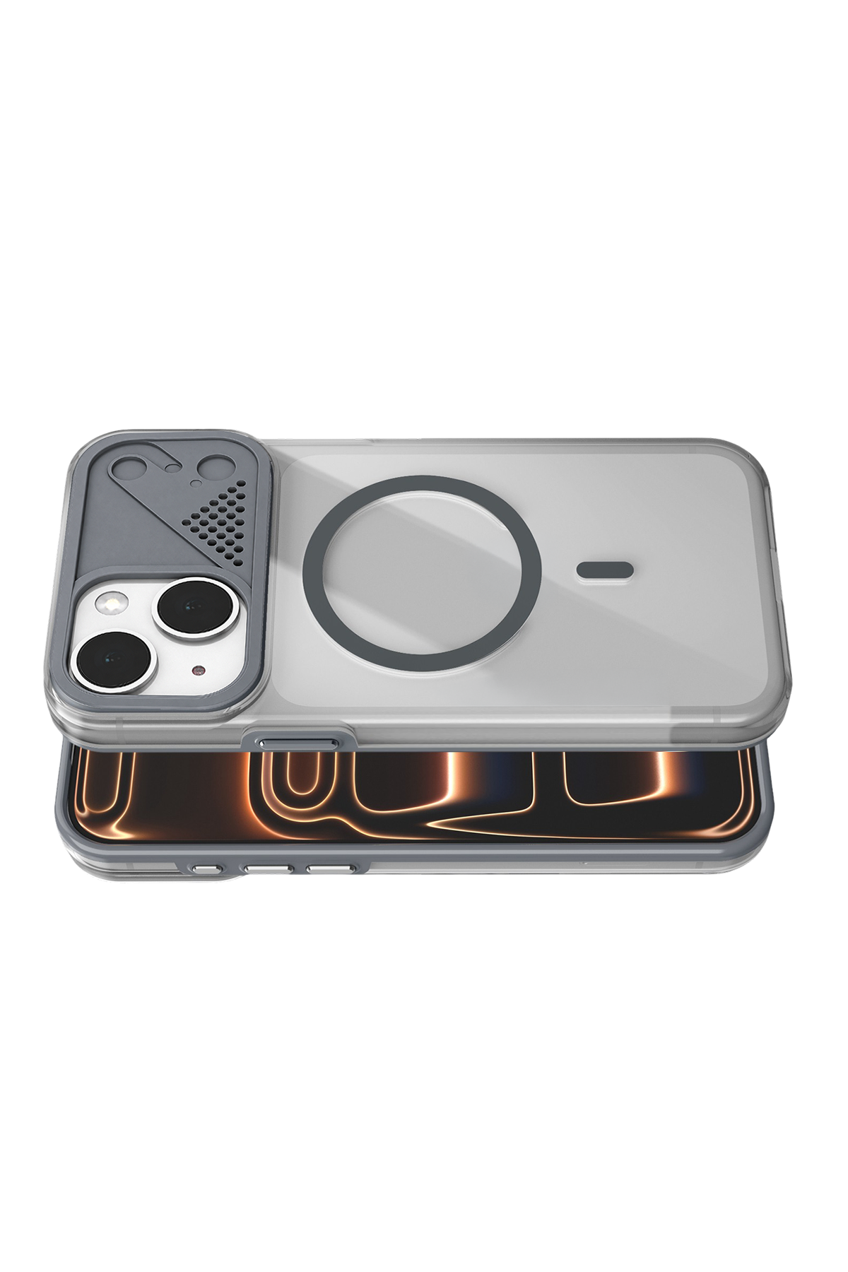Joko Apple iPhone 14 Zinko Magsafe Kapak - Titan Gri