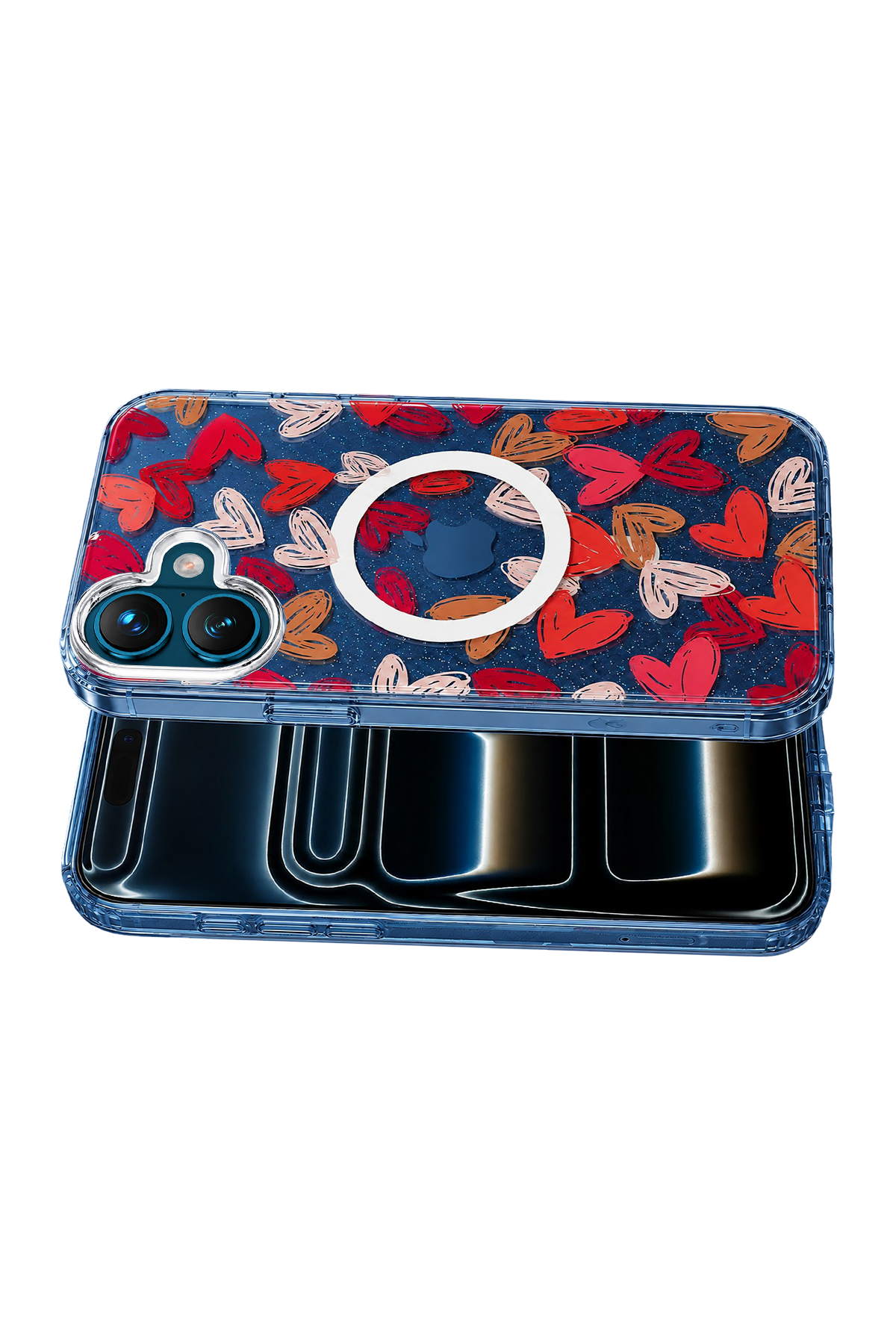 Onegif Apple iPhone 17 Desina Magsafe Kapak - Desen 6
