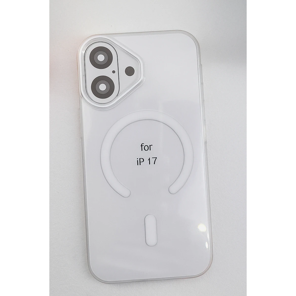 Joko Apple iPhone 17 PC Blank Magsafe Kapak - Şeffaf