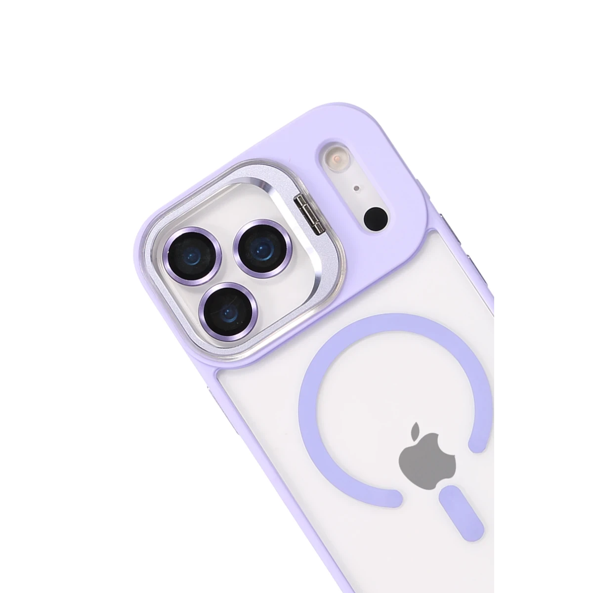 Joko Apple iPhone 17 Pro Remim Lensli Magsafe Standlı Kapak - Lila