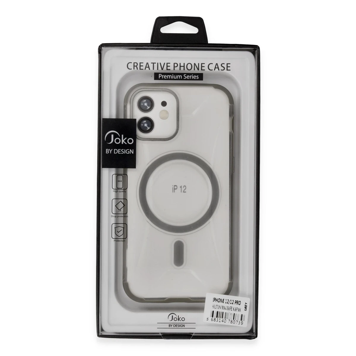 Joko Apple iPhone 12 Hilton Magsafe Kapak - Lacivert