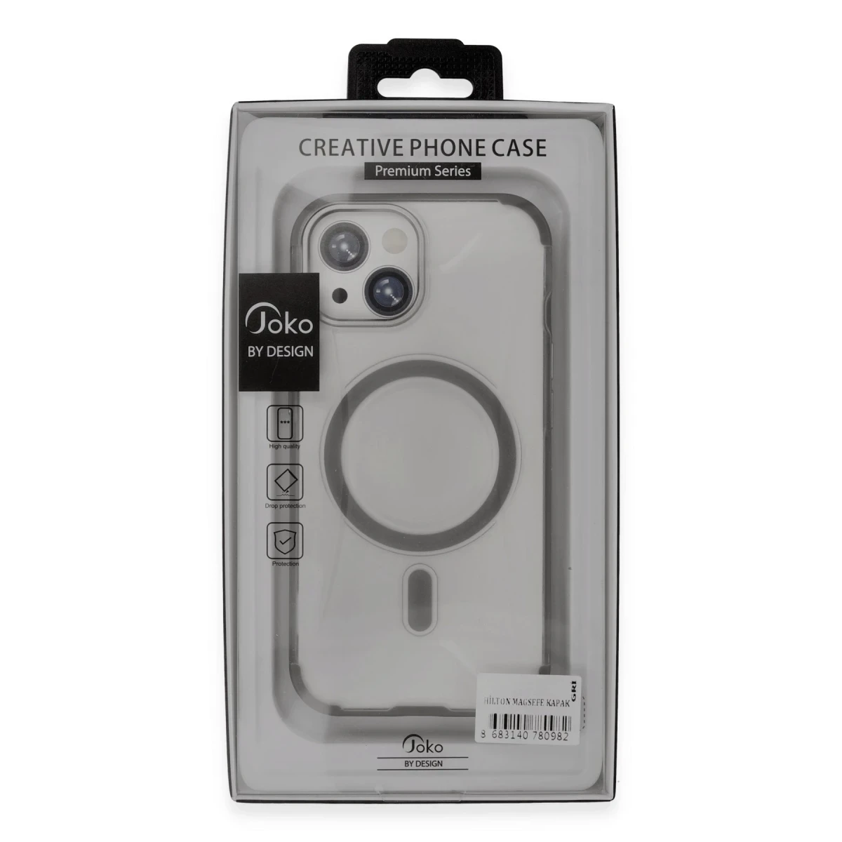 Joko Apple iPhone 15 Hilton Magsafe Kapak - Siyah