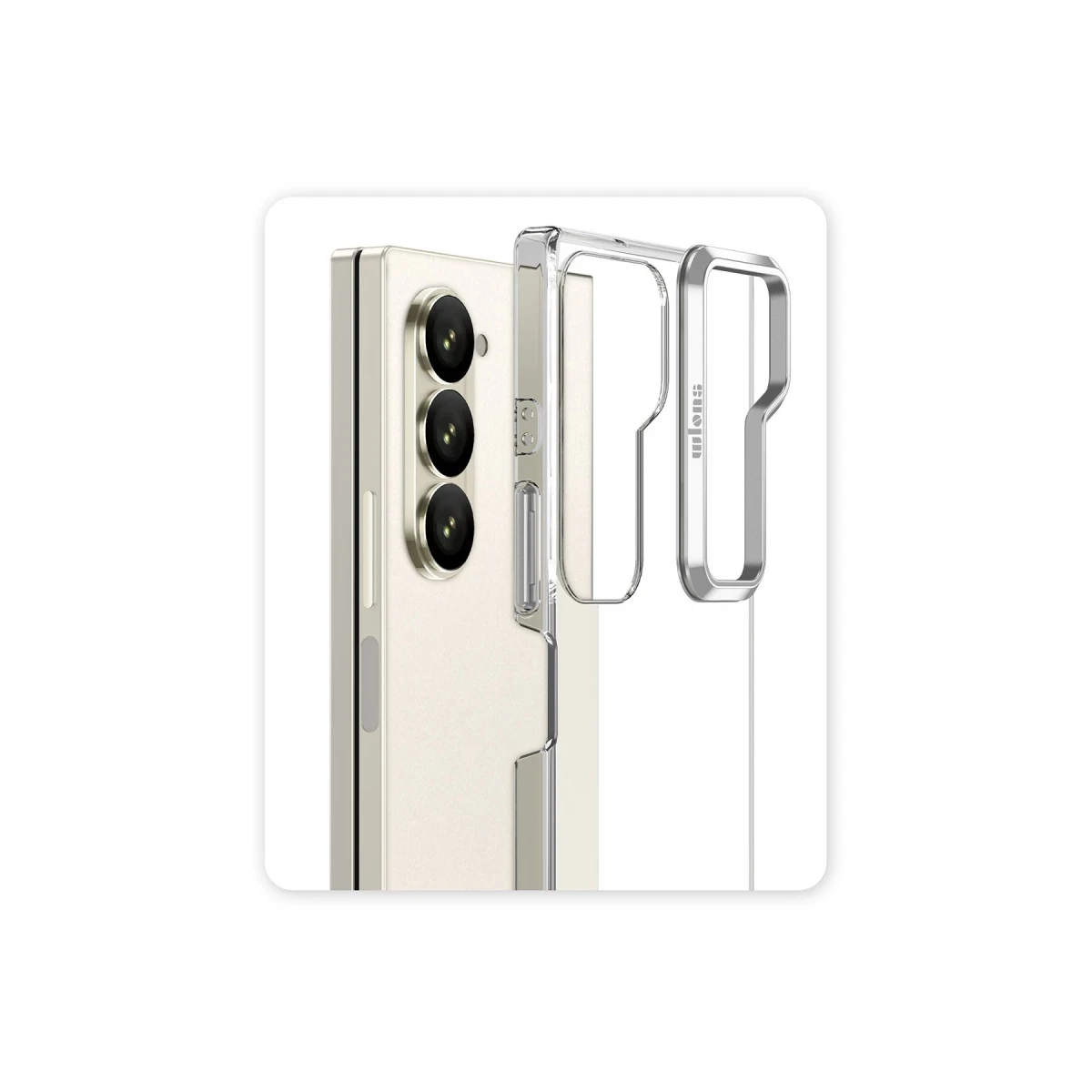 Joko Samsung Galaxy Z Fold 6 Crystal Magsafe Kapak - Şeffaf