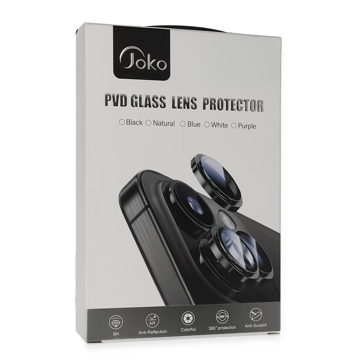 Joko Xiaomi Redmi Note 14 Pro 4G PVD Metal Kamera Lens - Gümüş