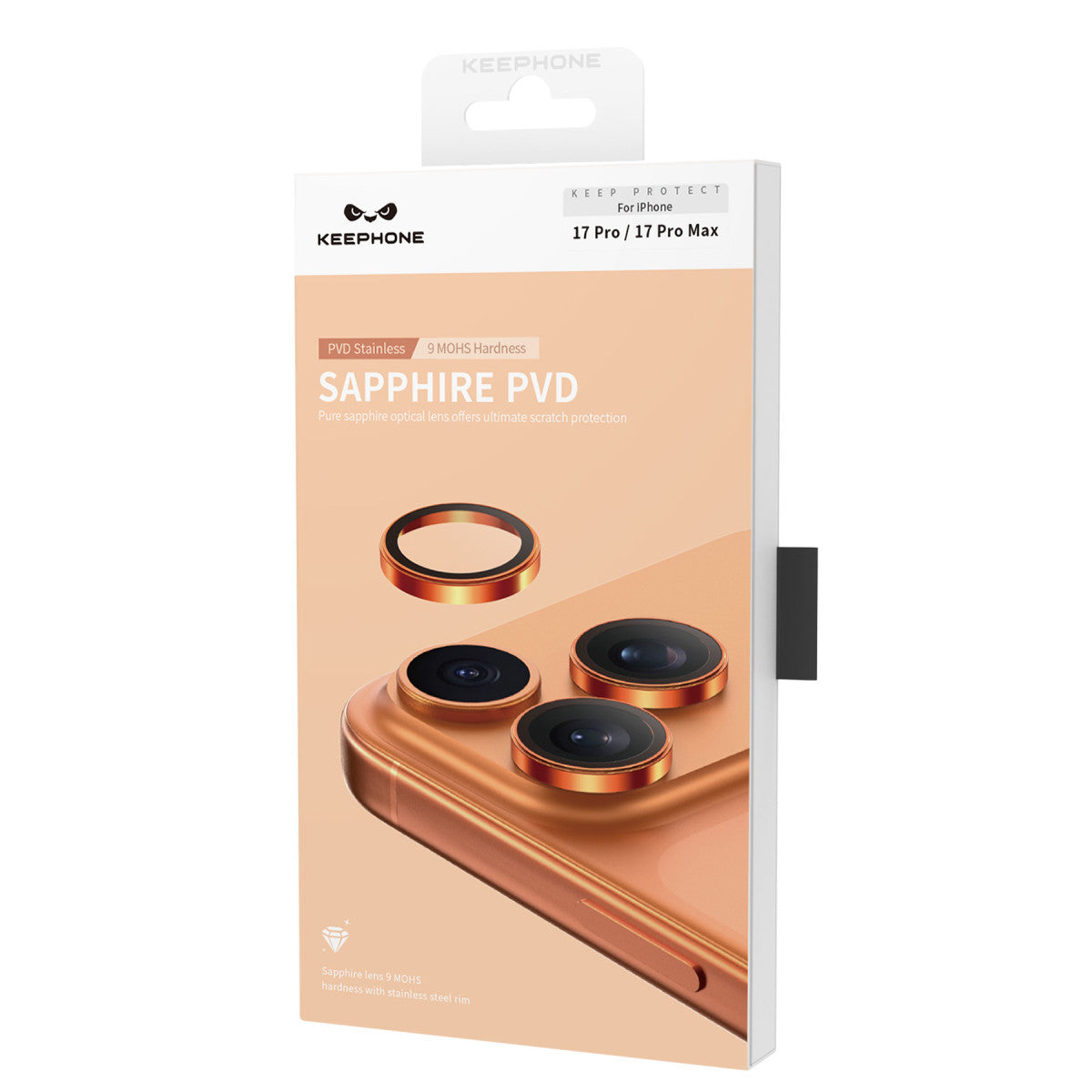 Keephone Apple iPhone 17 Air Sapphire PVD Kamera Lens