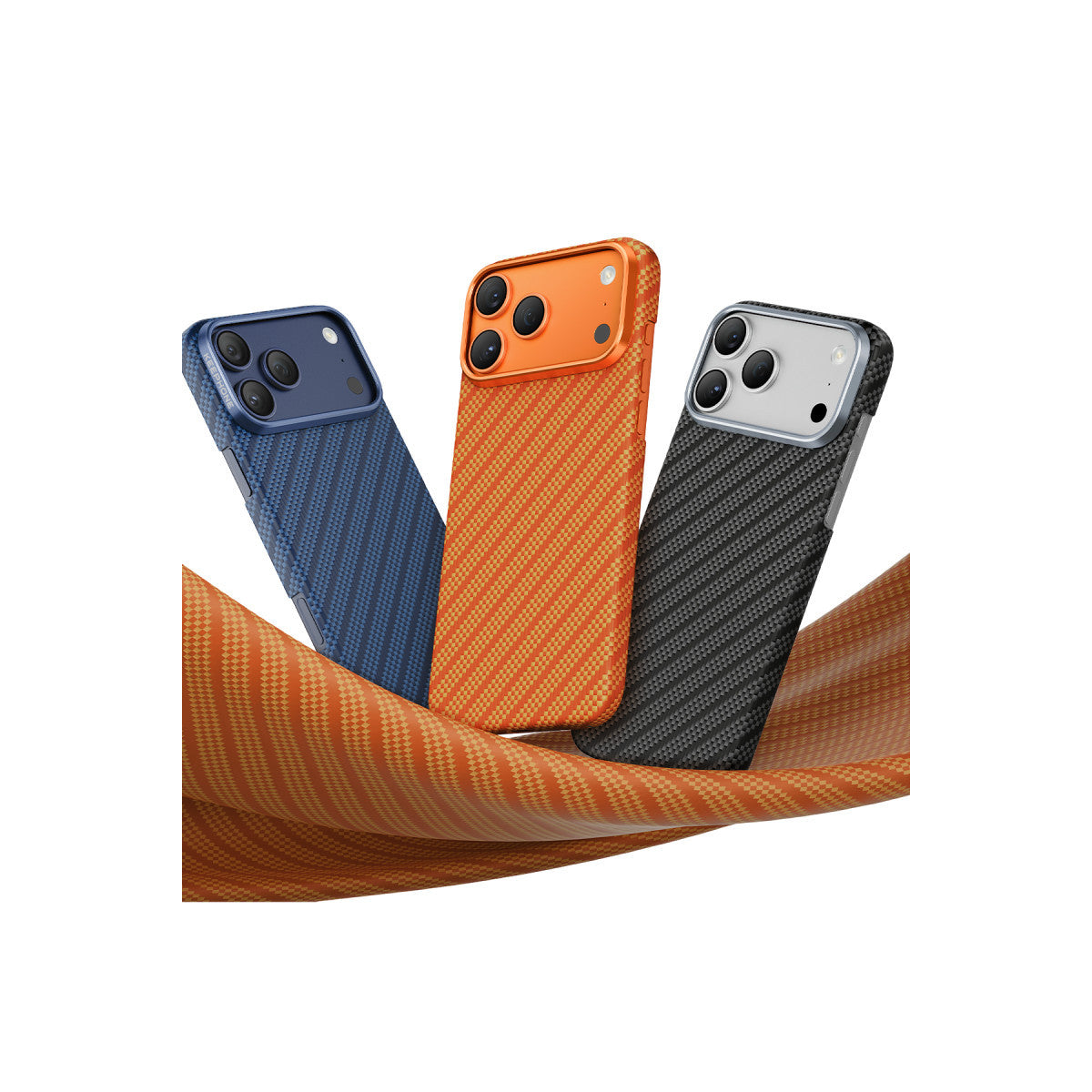 Keephone Apple iPhone 17 Pro Kevlar Robin Magsafe Kılıf