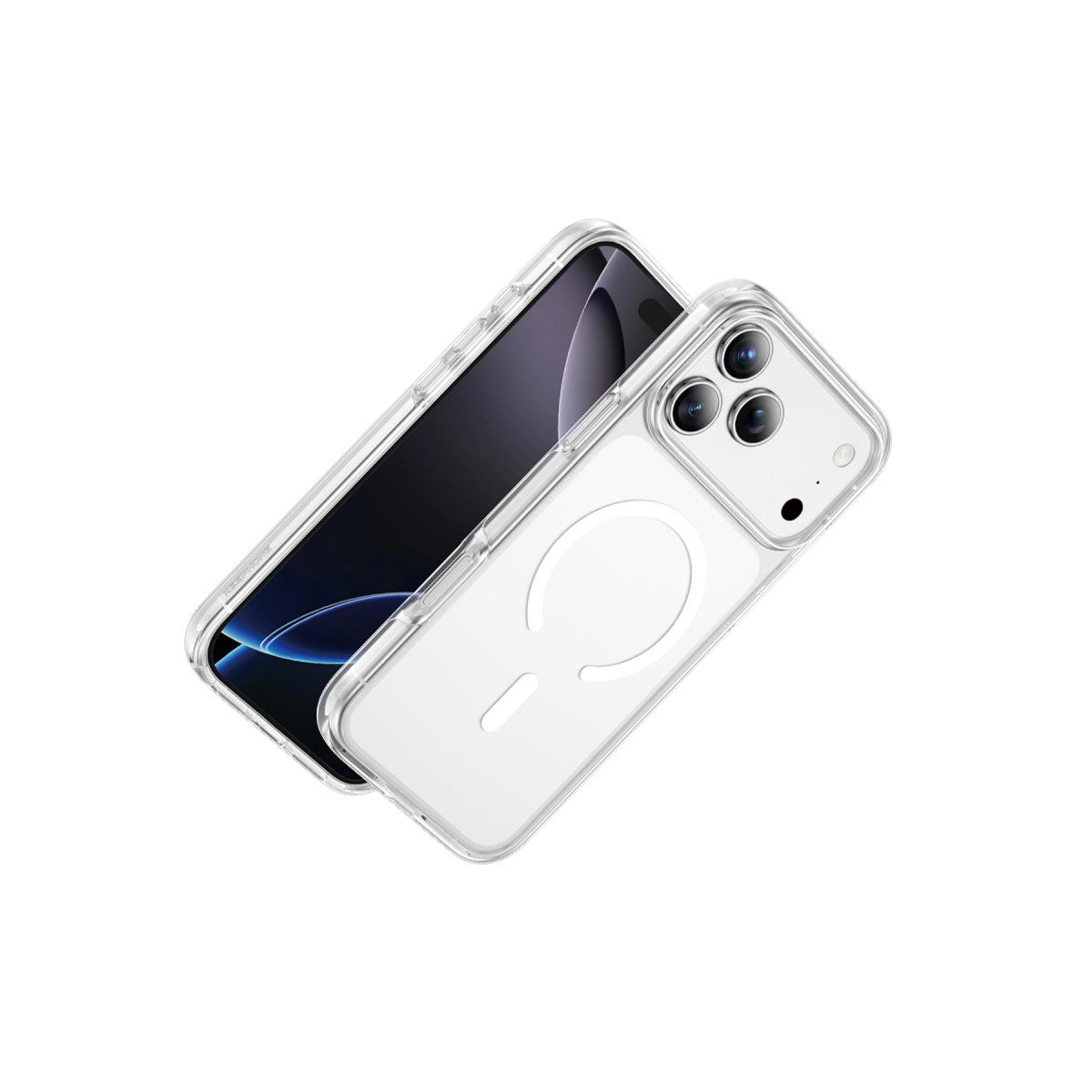 Keephone Apple iPhone 17 Pro Non Yellow Şeffaf Magsafe Kılıf