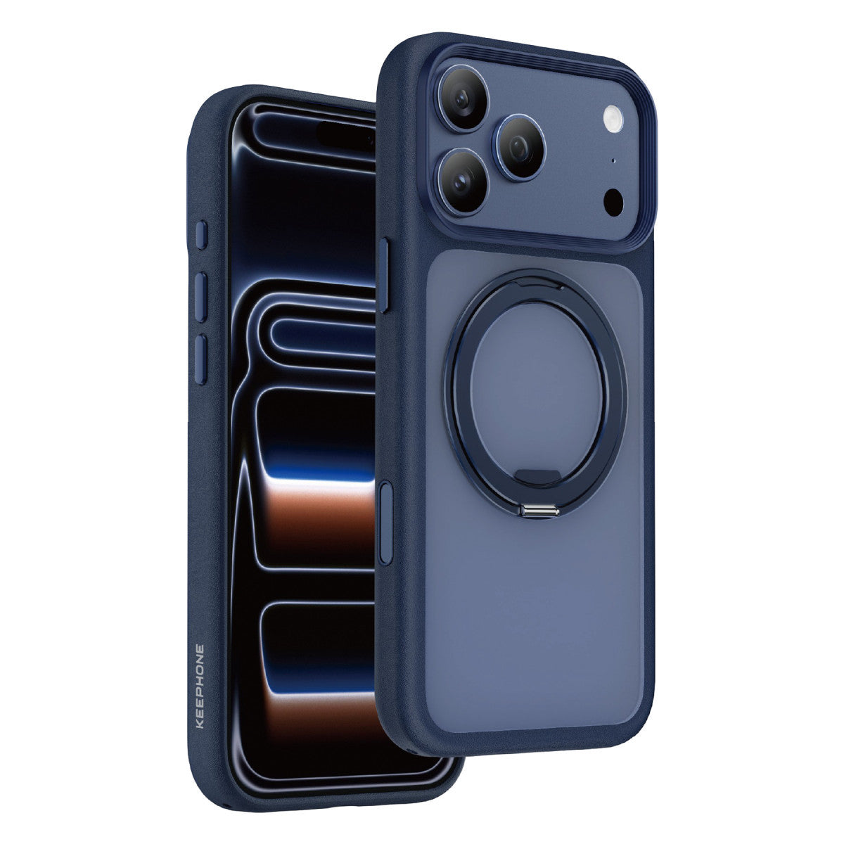 Keephone Apple iPhone 17 Pro Omega Magsafe Standlı Kapak