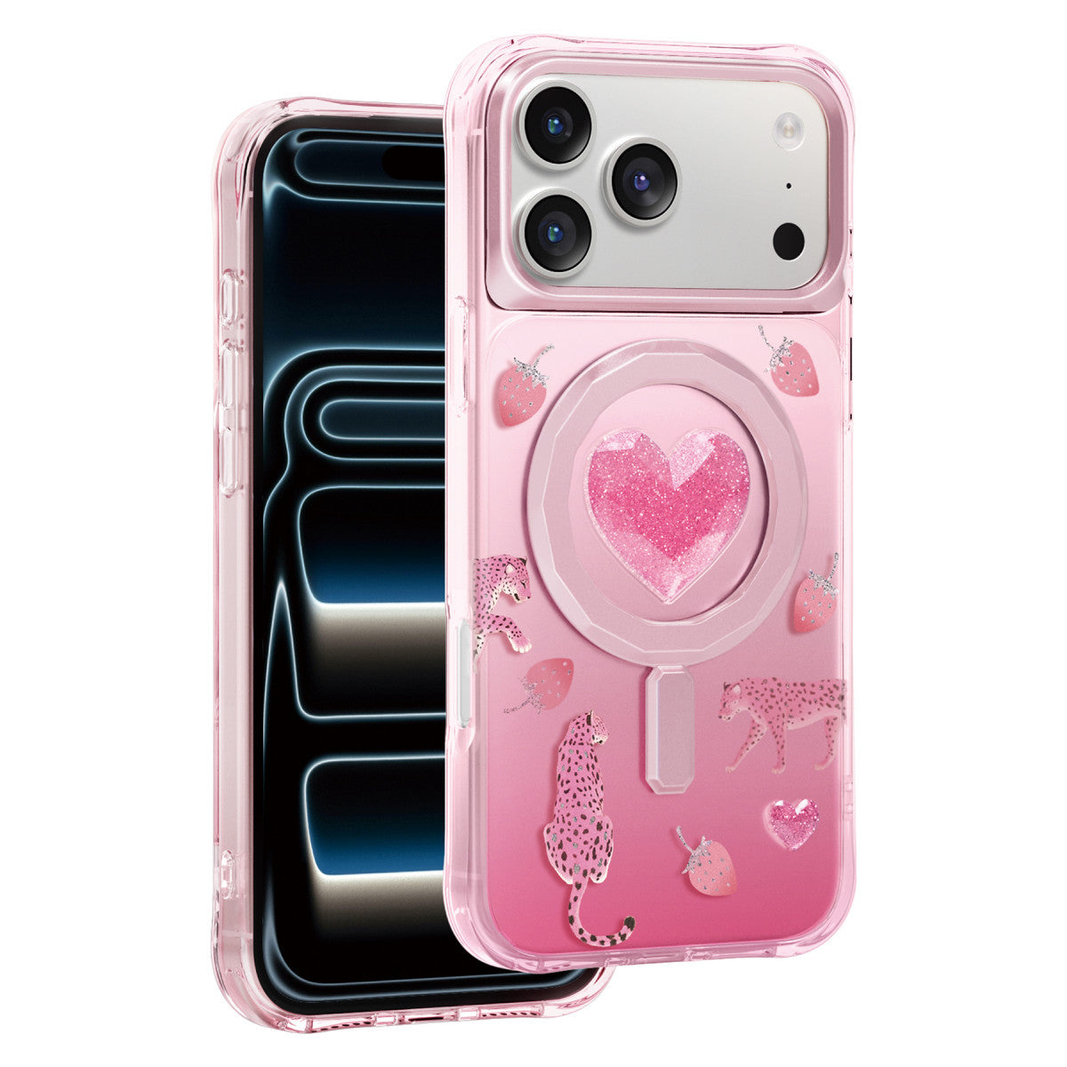 Keephone Apple iPhone 17 Pro Peachy Magsafe Kapak