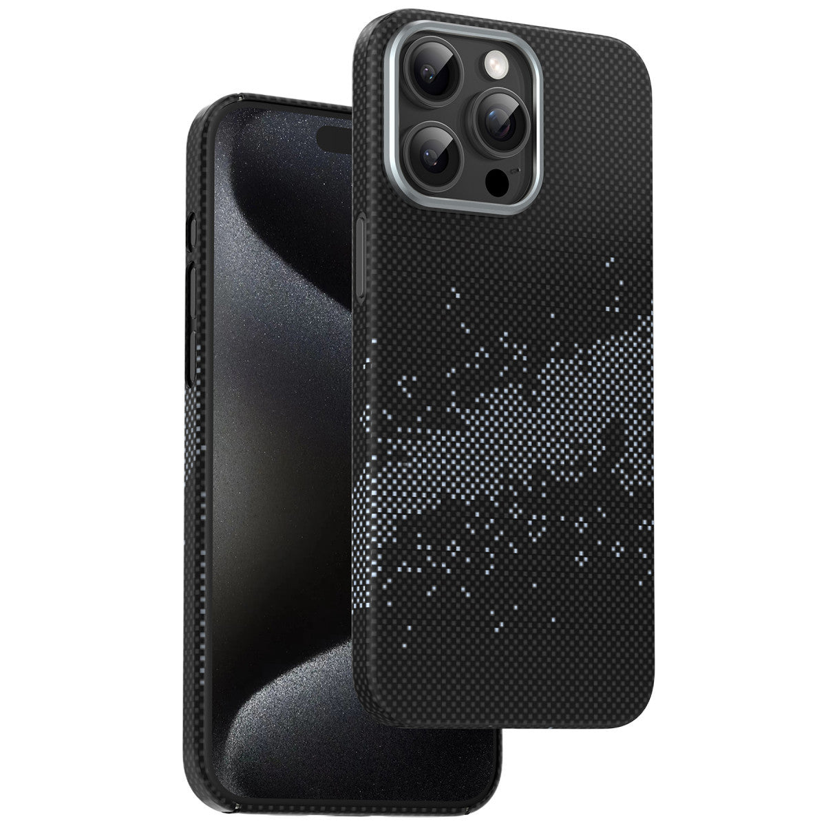 Keephone Apple iPhone 15 Pro Max Kevlar Seanova Magsafe Kılıf