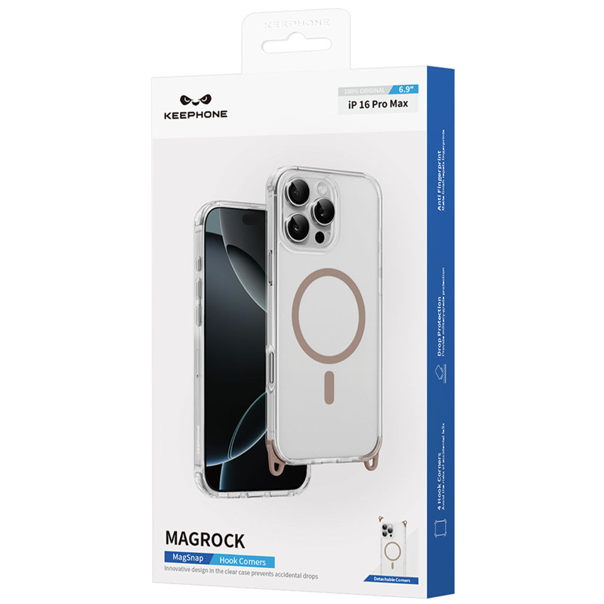 Keephone Apple iPhone 16 Pro Max MagRock Magsafe Kılıf