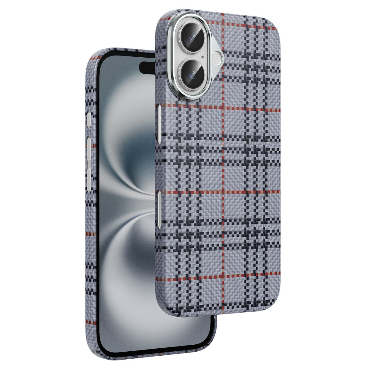 Keephone Apple iPhone 16 Scots Kevlar Magsafe Kılıf