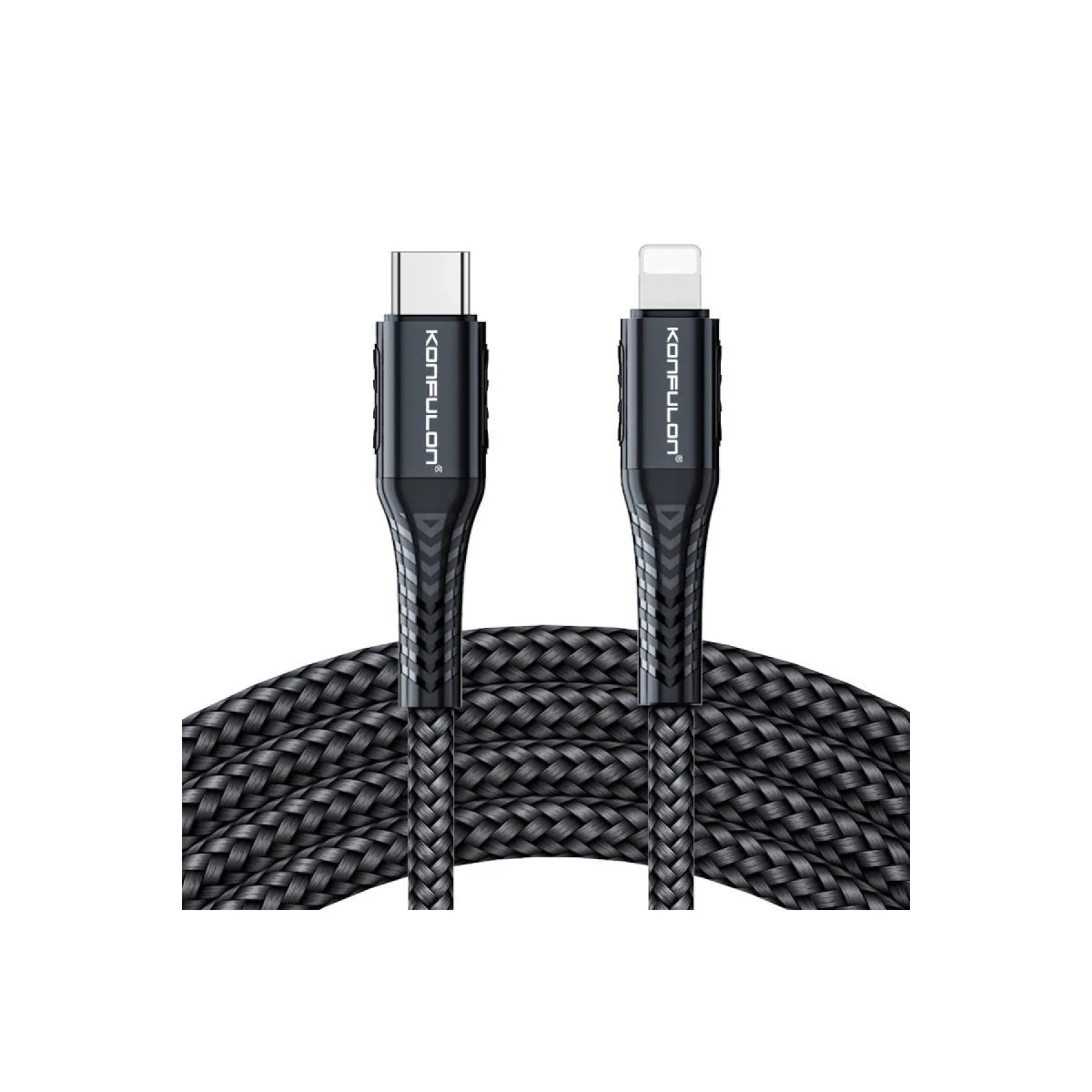 Konfulon DC35 Type-C to Lightning Kablo 1MT - Siyah