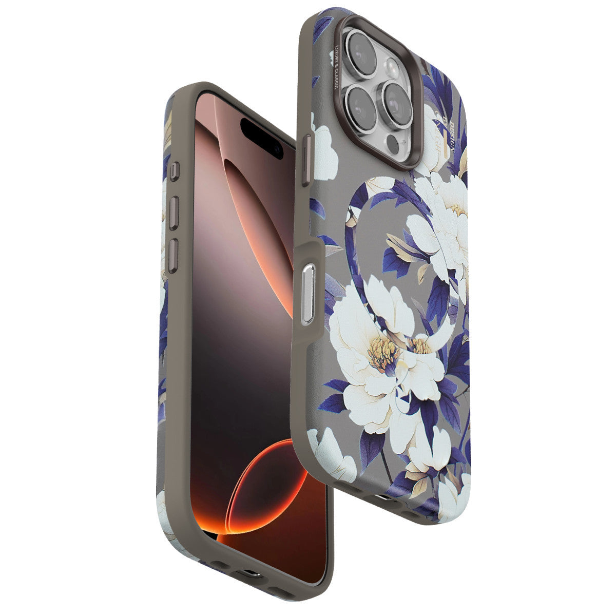 Onegif Apple iPhone 16 Pro Flower Series Magsafe Kapak