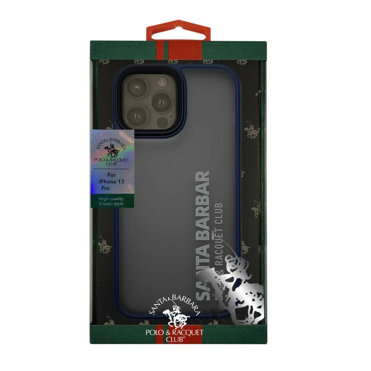 Santa Barbara Polo Racquet Club Apple iPhone 13 Piper Kapak - Yeşil