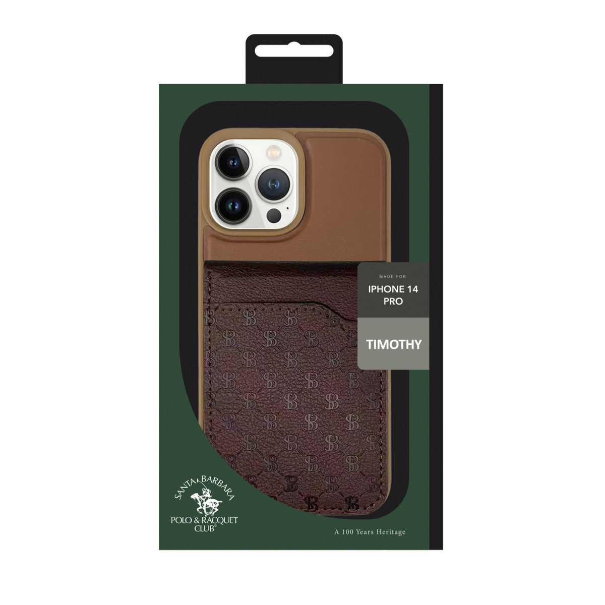Santa Barbara Polo Racquet Club Apple iPhone 13 Timothy Cüzdanlı Standlı Kapak