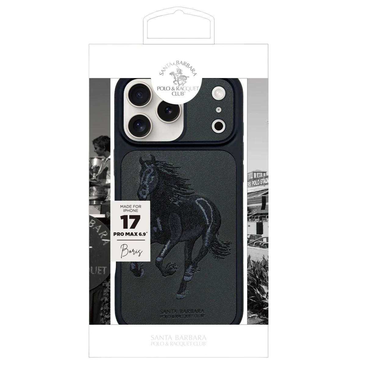 Santa Barbara Polo Racquet Club Apple iPhone 17 Pro Boris Kapak - Titan Gri