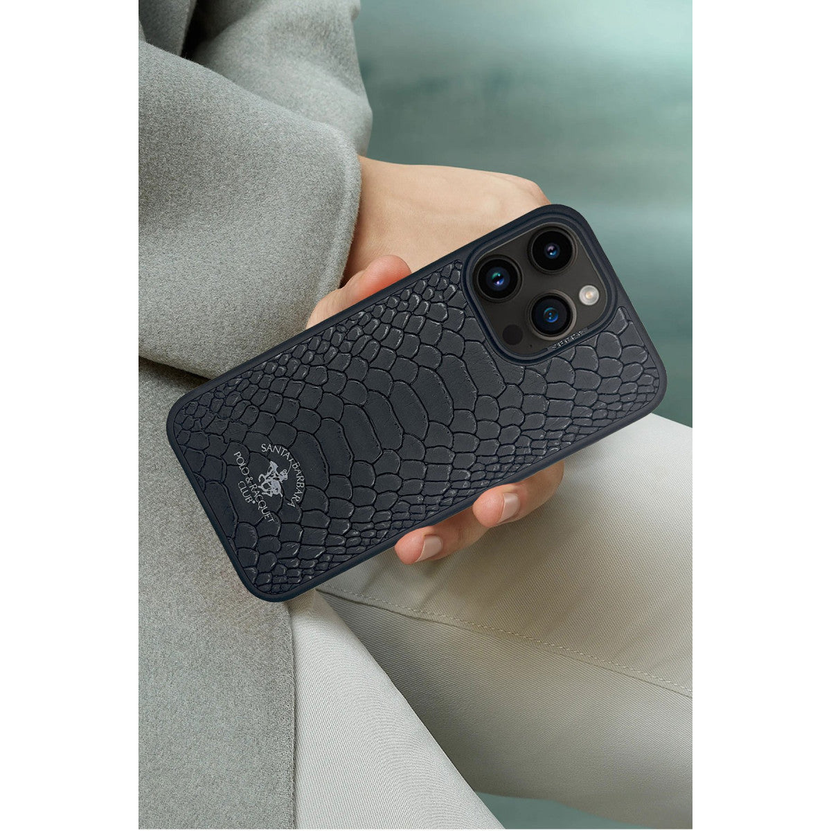 Santa Barbara Polo Racquet Club Apple iPhone 15 Pro Knight Deri Kapak