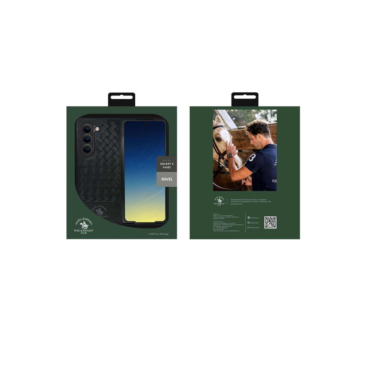Santa Barbara Polo Racquet Club Samsung Galaxy Z Fold 5 Ravel Deri Kapak