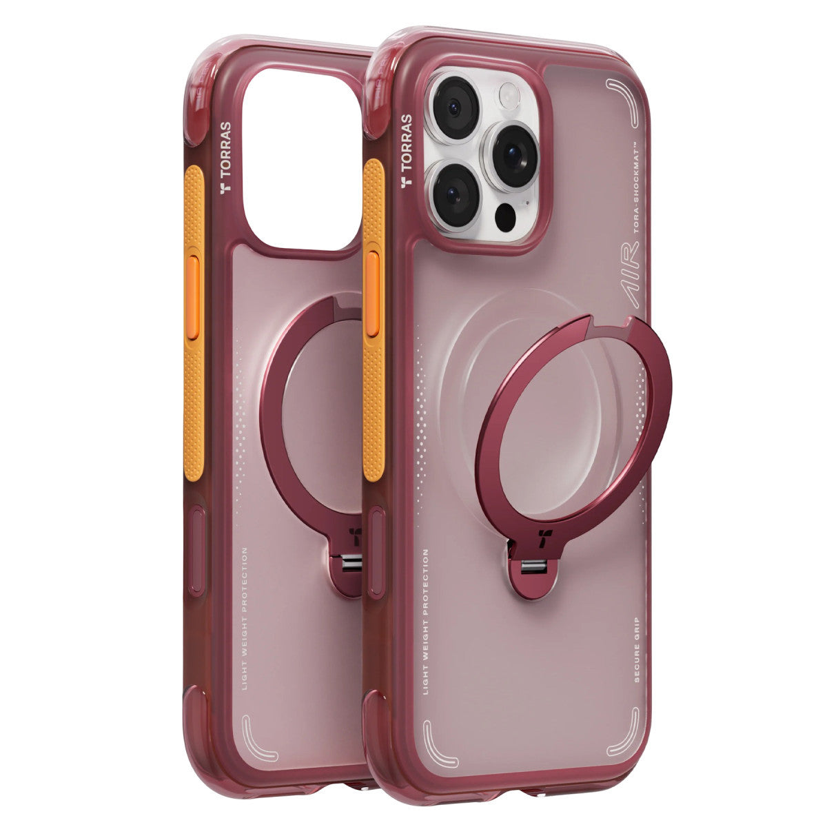 Torras Apple iPhone 16 Pro Max O Stand Spin Air Serisi Magsafe Kılıf