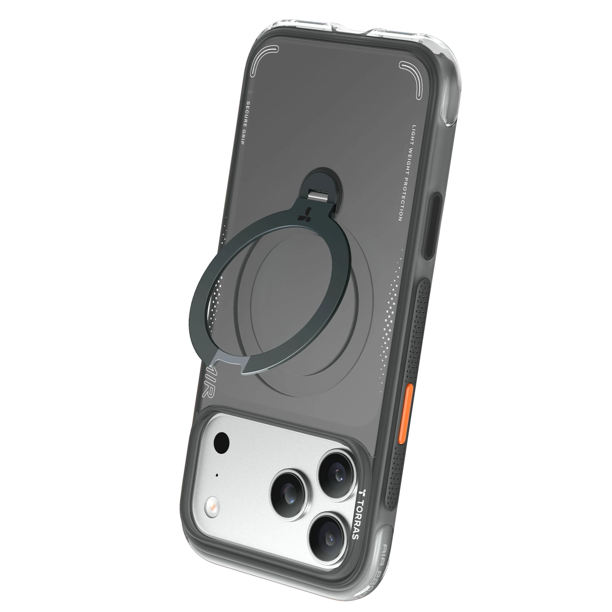 Torras Apple iPhone 18 Pro Ostand Q3 Air Standlı Magsafe Kapak