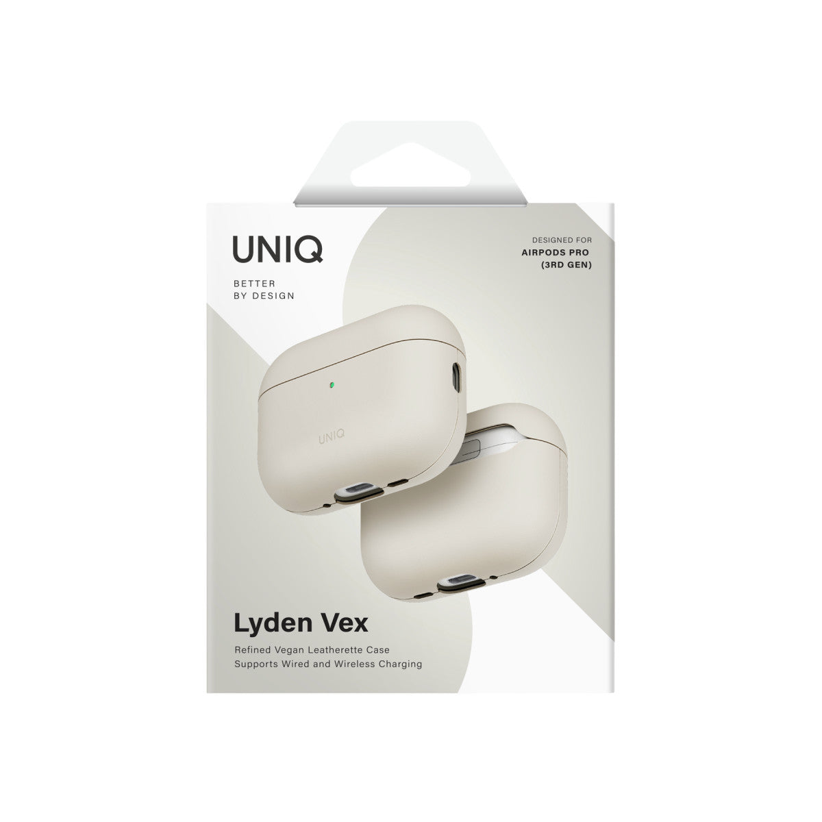 Uniq Apple Airpods Pro 3 (3.nesil) Lyden Vex Deri Kılıf