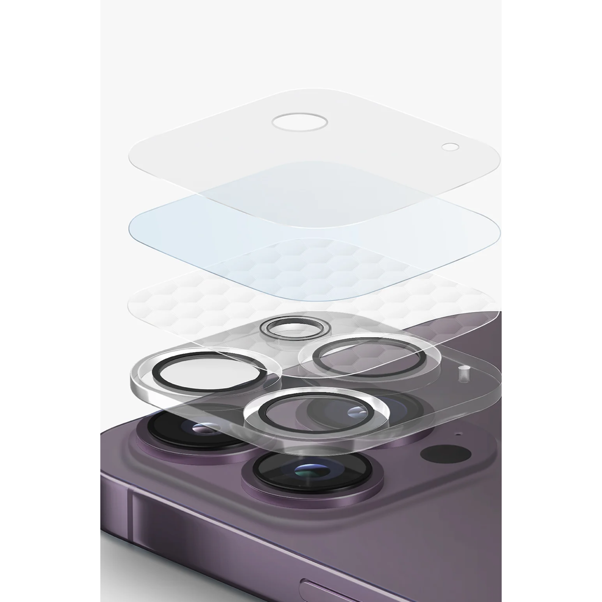 Uniq Apple iPhone 14 Pro Max Optix Kamera Lens Koruyucu