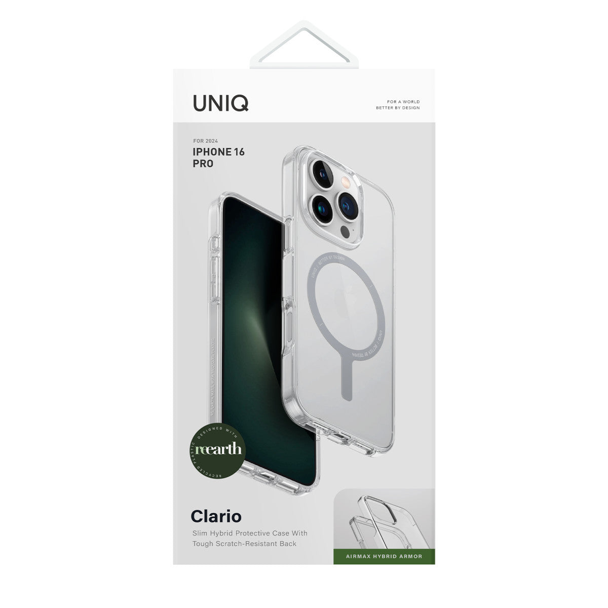 Uniq Apple iPhone 16 Pro Clario Magsafe Kapak
