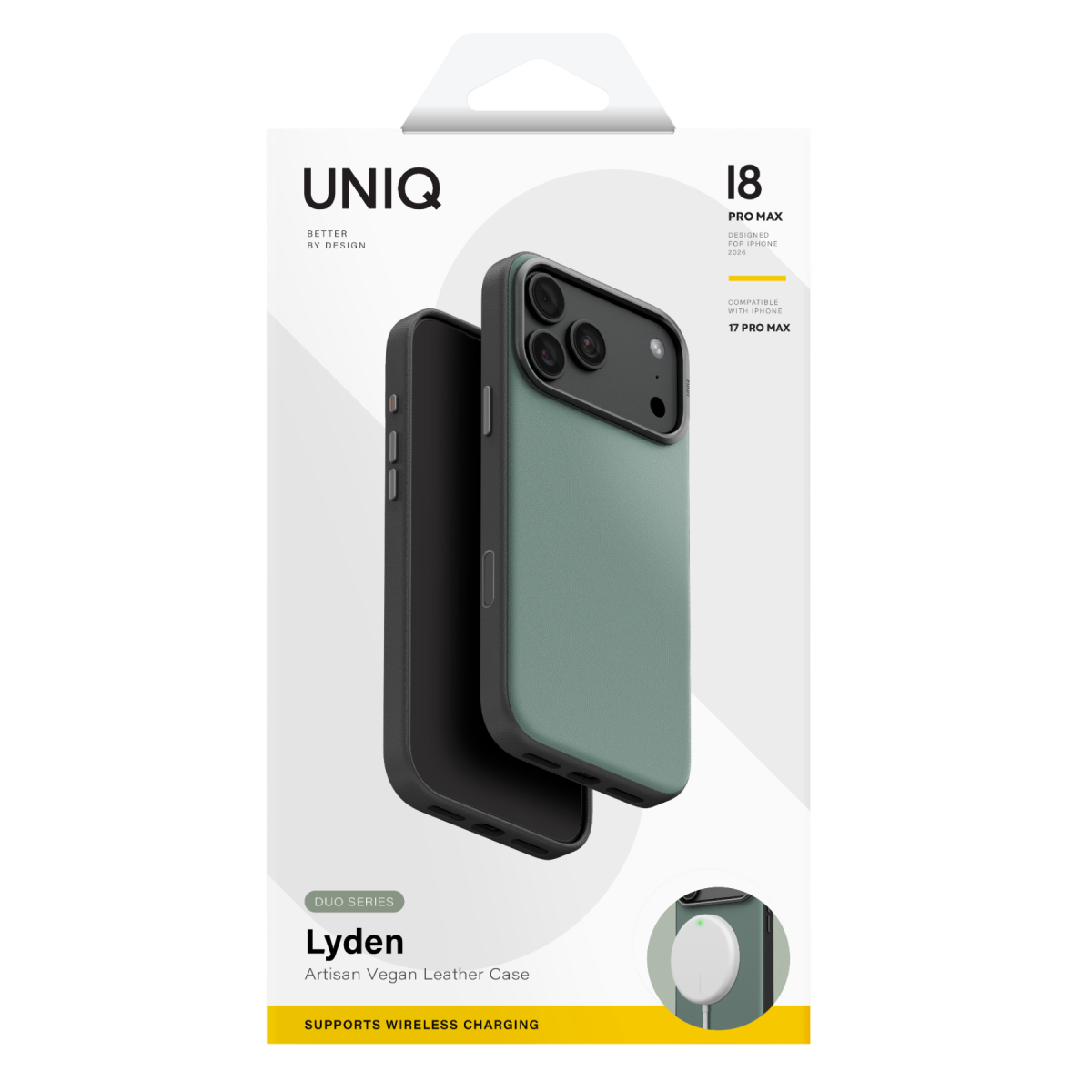 Uniq Apple iPhone 18 Pro Lyden DS Magsafe Kılıf