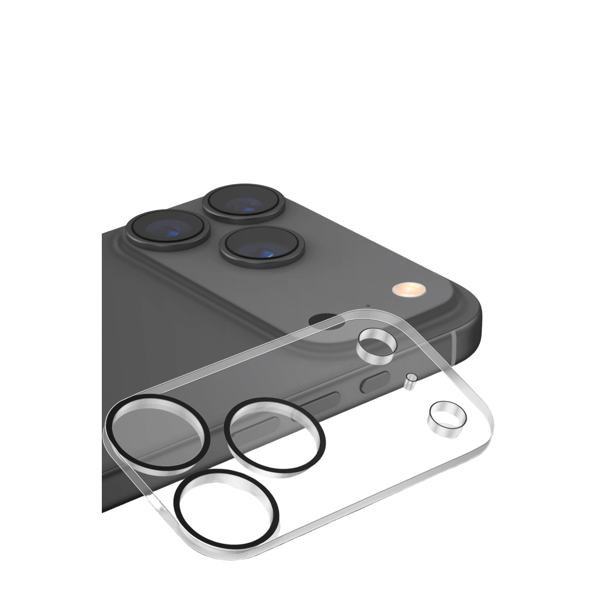 Uniq Apple iPhone 18 Pro Optix ClearShield Kamera Lens Koruyucu