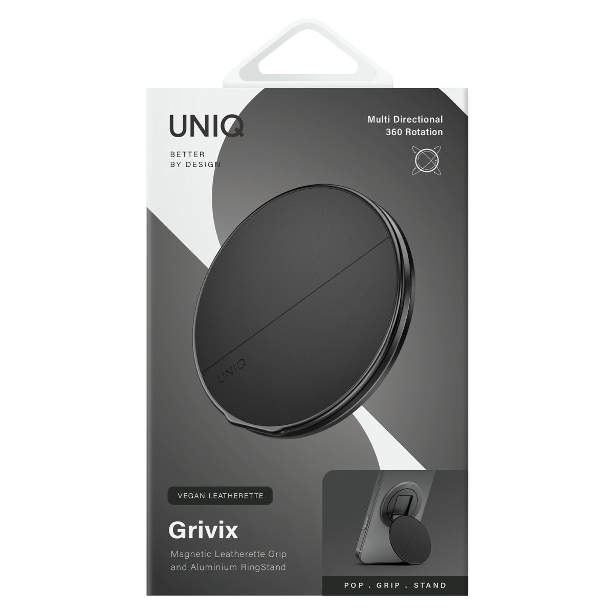 Uniq Grivix Classic 360 Manyetik Magsafe Kickstand Yüzük