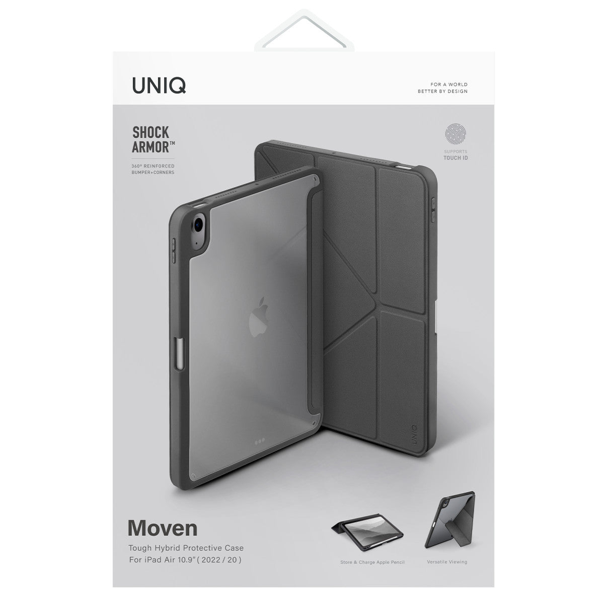 Uniq Apple iPad 2025 10.9 (10.nesil) A16 Moven Standlı Tablet Kapak