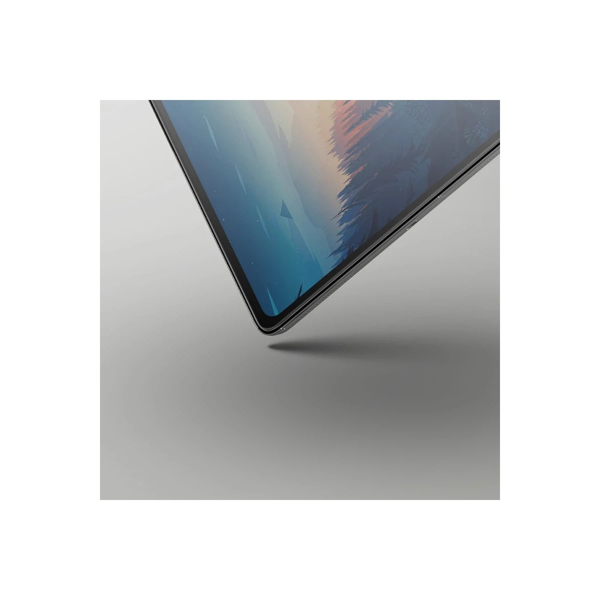 Uniq Apple iPad Pro 11 (2022) Optix Paper Sketch Tablet Nano Koruyucu - Siyah