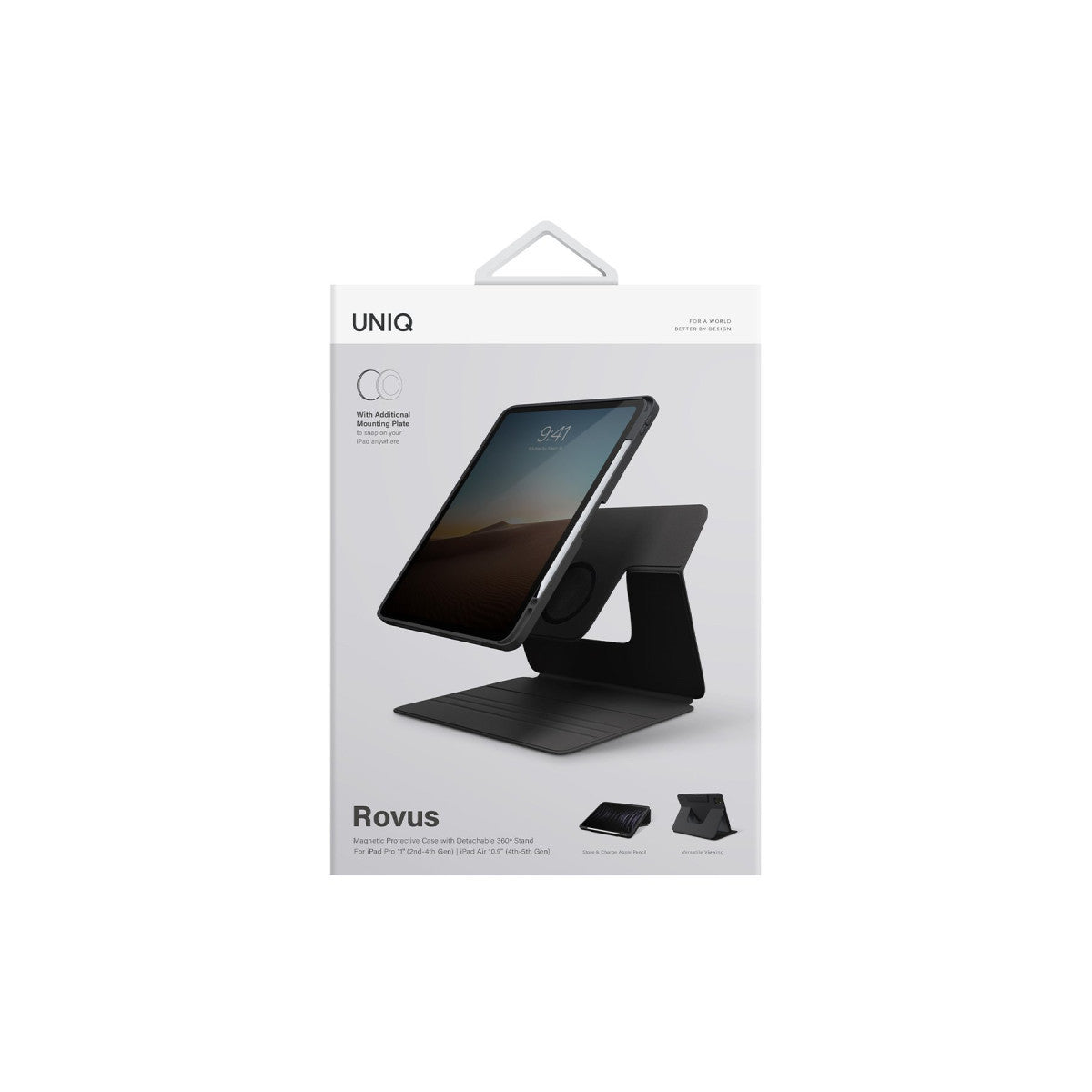 Uniq Apple iPad Pro 11 (2022) Rovus 360 Manyetik Tablet Kapak