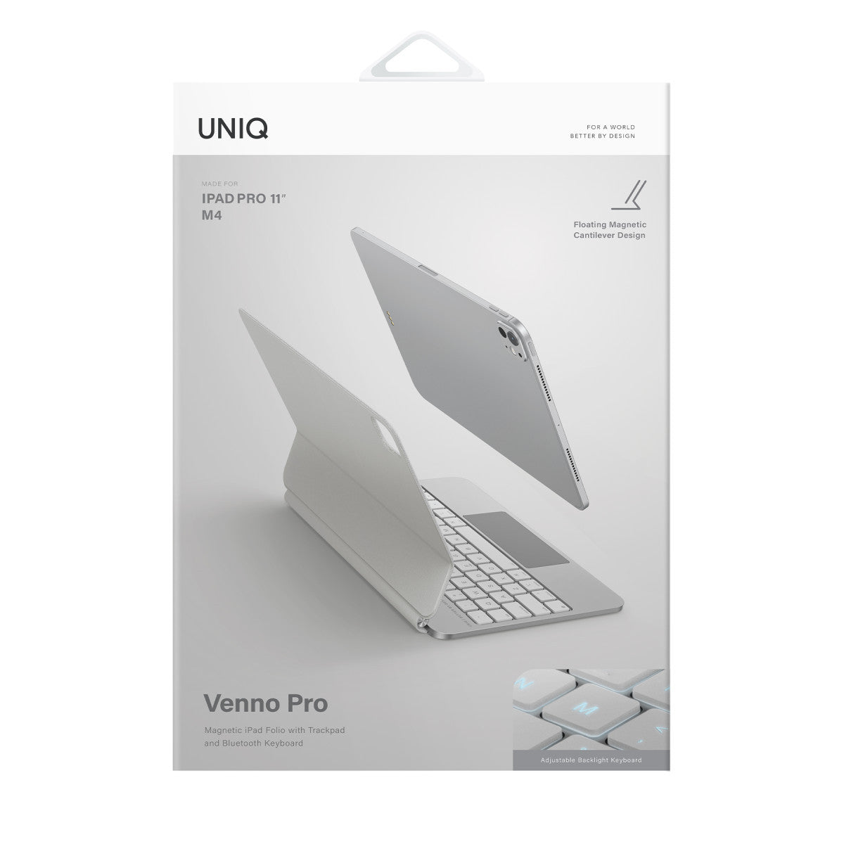Uniq Apple iPad Pro 11 (2022) Venno Pro Manyetik Klavyeli Tablet Kılıfı