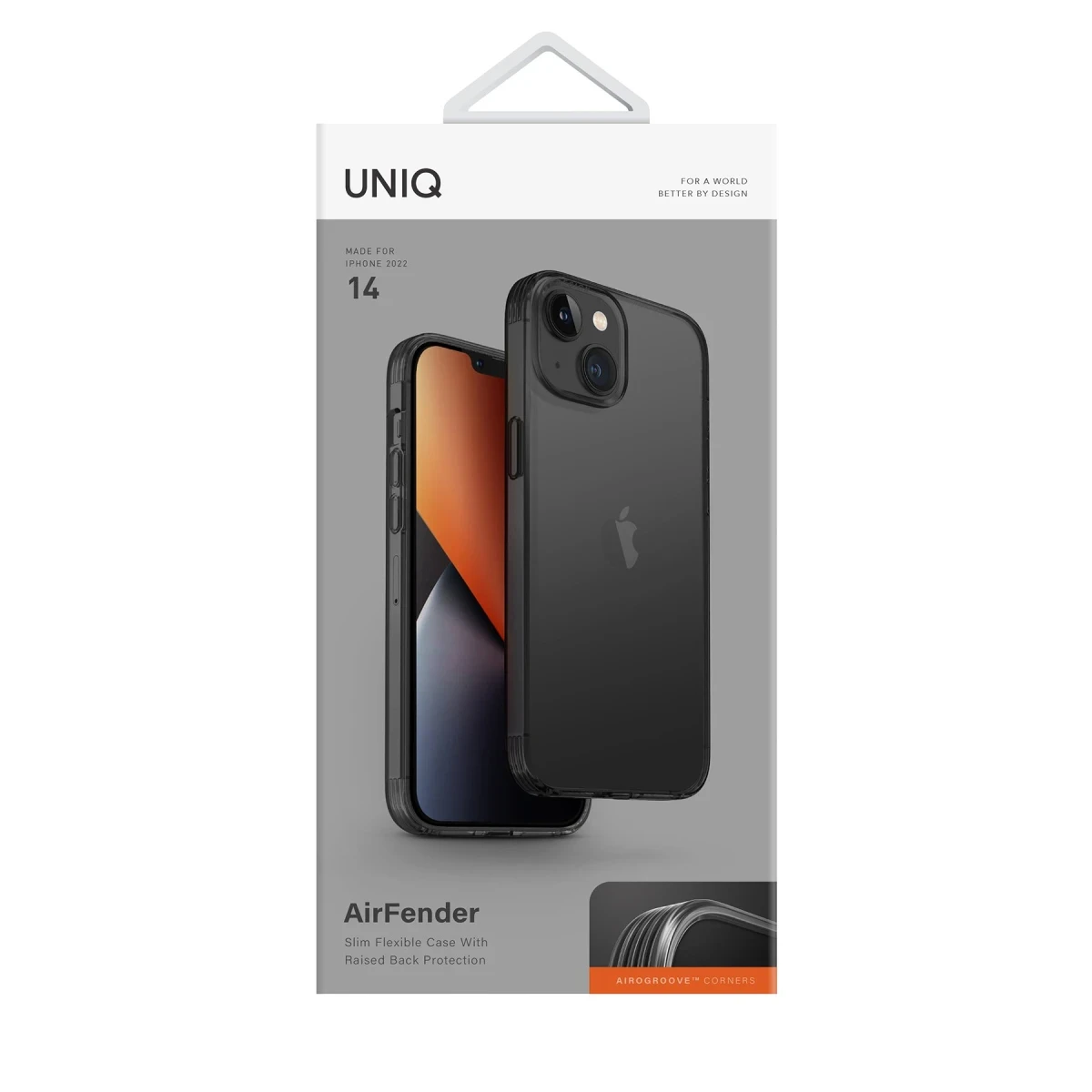 Uniq Apple iPhone 14 Air Fender Kapak - Füme