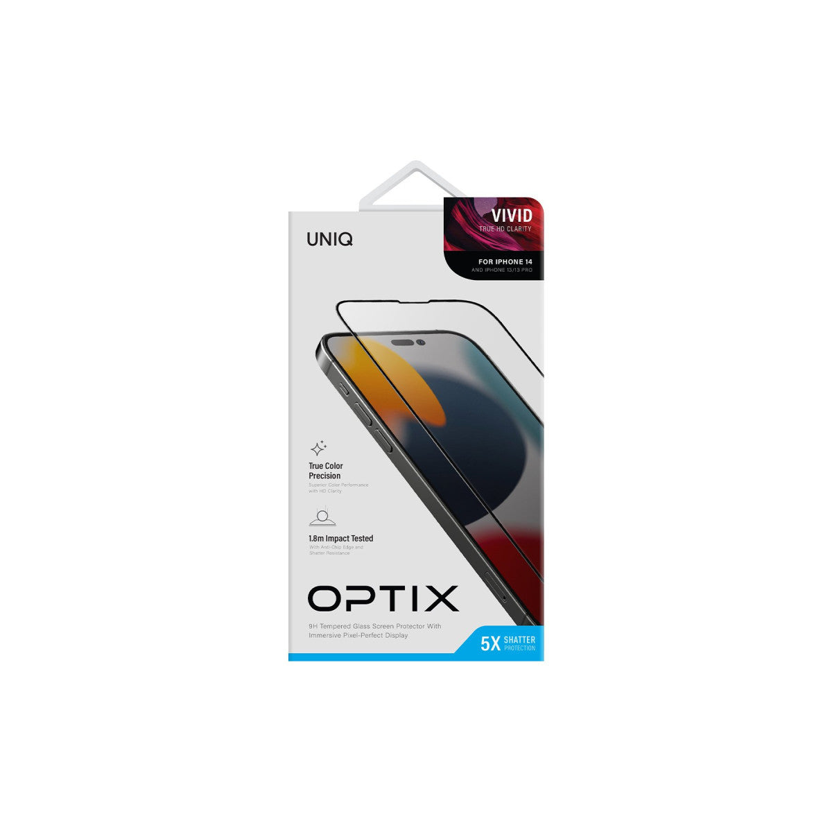Uniq Apple iPhone 14 Optix Vivid Pro Cam Ekran Koruyucu