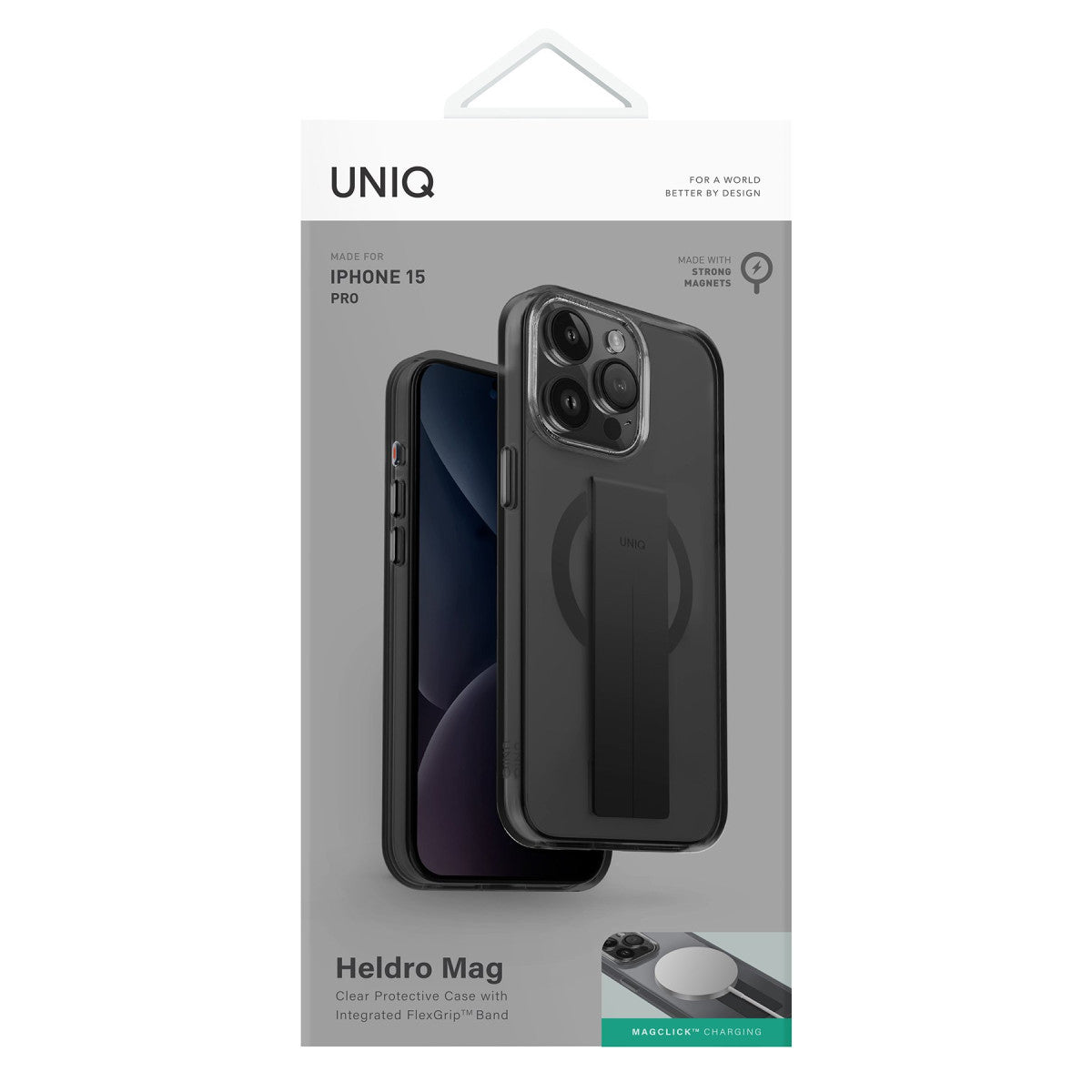 Uniq Apple iPhone 15 Pro Heldro Magsafe Kapak