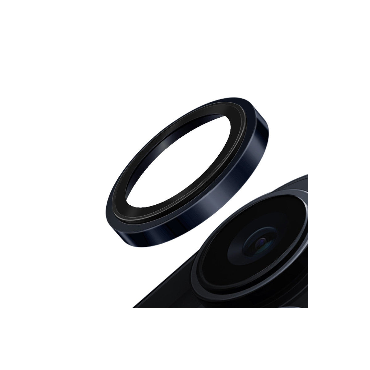 Uniq Apple iPhone 15 Pro Max Optix Çelik Çerçeveli Sapphire Kamera Lens Koruyucu
