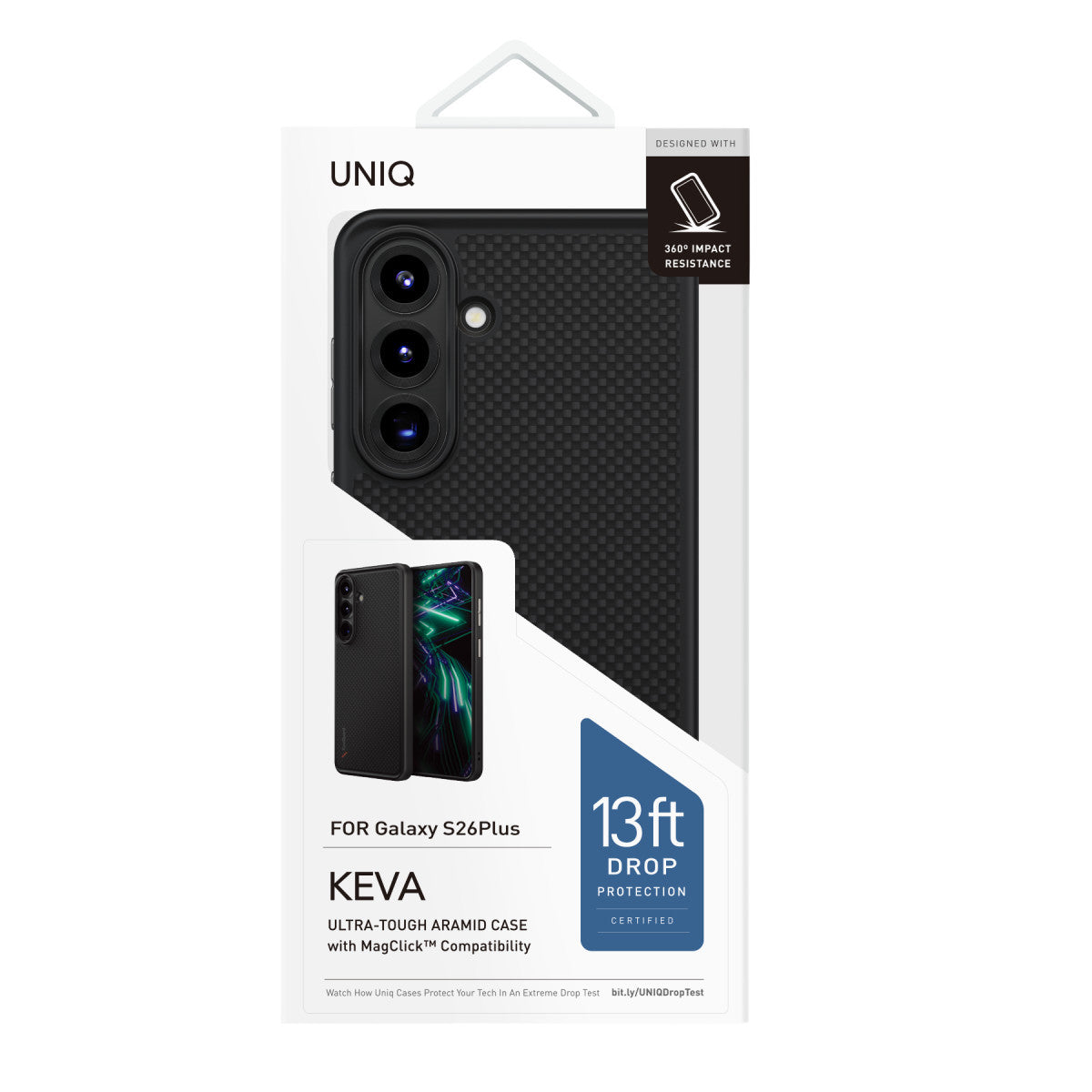Uniq Samsung Galaxy S26 Plus Keva Karbon Magsafe Kapak