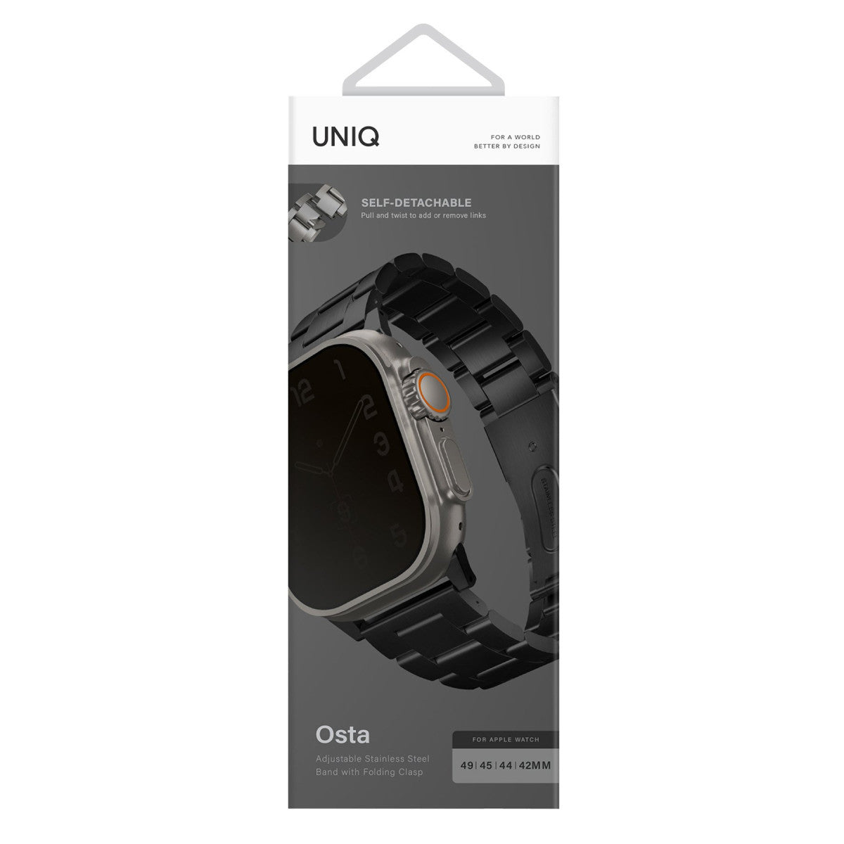 Uniq Apple Watch 42-44-45-49mm Osta Metal Kordon