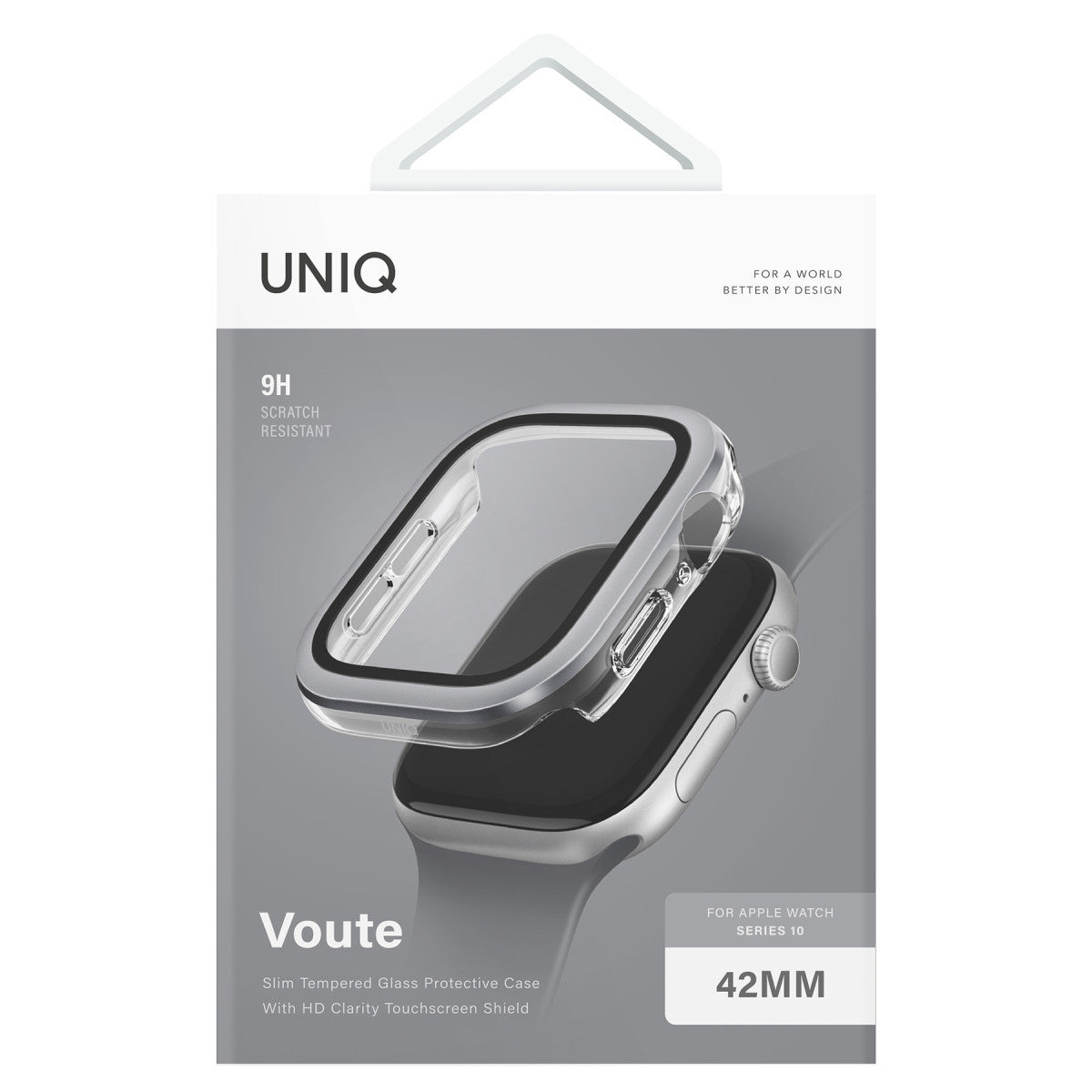 Uniq Apple Watch 42mm Voute Camlı Kasa Ekran Koruyucu