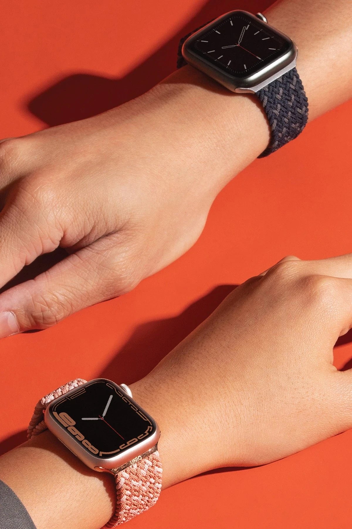 Uniq Apple Watch Ultra 49mm Aspen Designer Örgülü Kordon - Lacivert