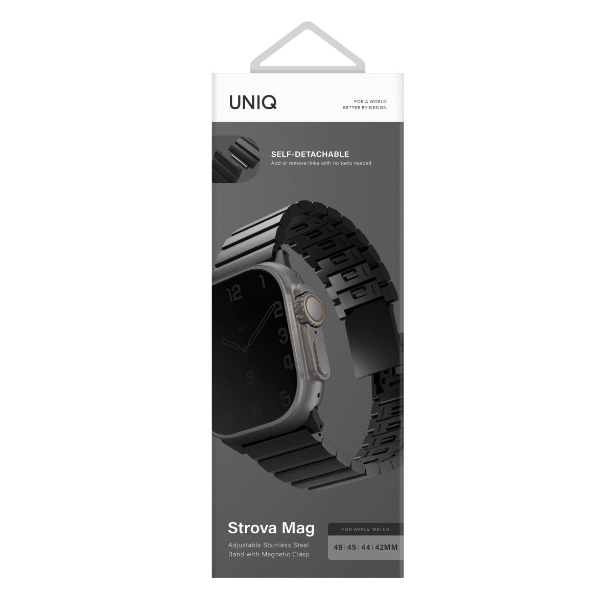 Uniq Apple Watch Ultra 49mm Strova Mag Çelik Kordon
