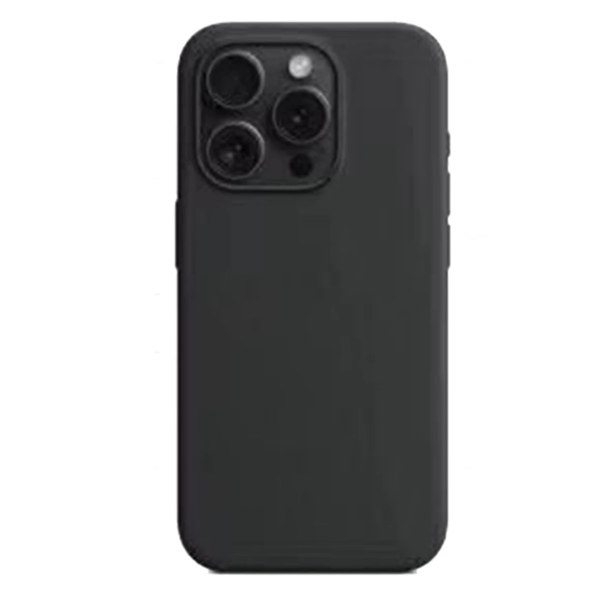 URR Apple iPhone 15 Pro Liquid Silikon Kapak - Siyah