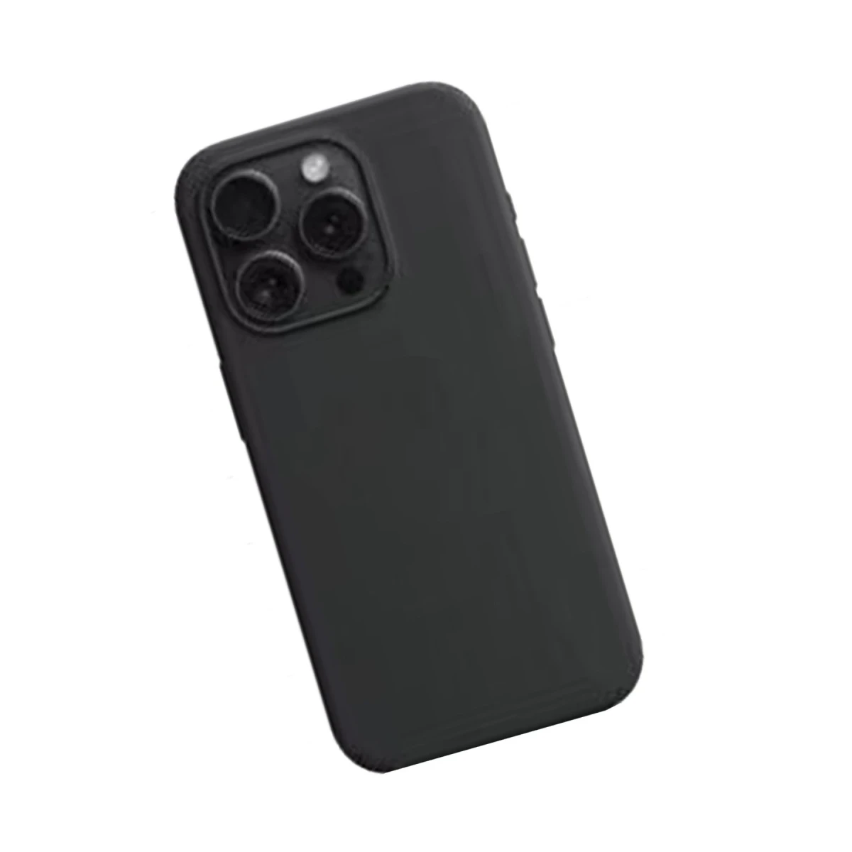 URR Apple iPhone 15 Pro Max Liquid Silikon Kapak - Siyah