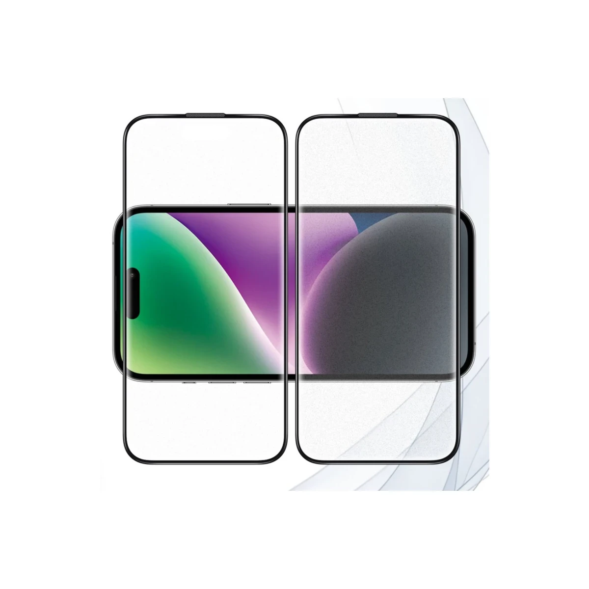 URR Apple iPhone 16 Pro Matte Antiglare Cam Ekran Koruyucu - Siyah